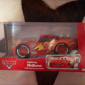 Disney Cars Lightning McQueen Vehicle - Red and Yellow